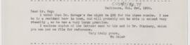 Letter to G.J. Coy, October 3, 1900