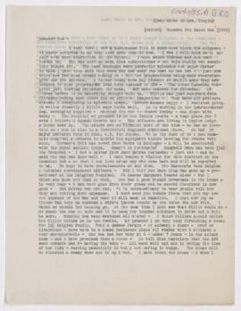 Letter to Susan Revere Chapin, March 2, 1915