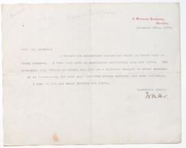 Correspondence with Maude Abbott