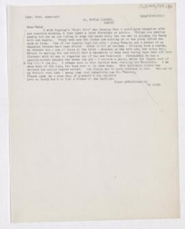 Letter to Mabel Brewster, May 15, 1915