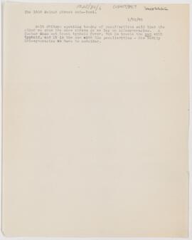 1502 Walnut Street note-book, January 31, 1888