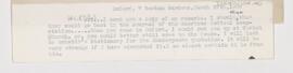 Letter to Arnold Carl Klebs, March 27, 1906