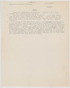 1502 Walnut Street note-book, May 29, 1887