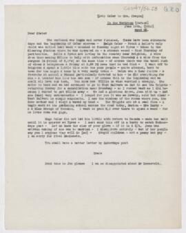 Letter to Susan Revere Chapin, June 19, 1916
