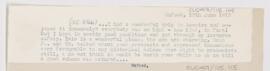 Letter to Arnold Carl Klebs, June 19, 1913