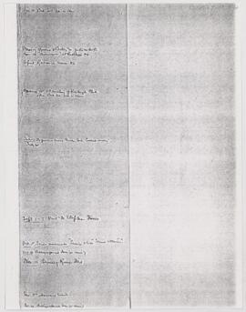 Cushing's notes, 1915