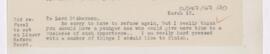 Letter to Lord D'Abernon, March 12, 1919