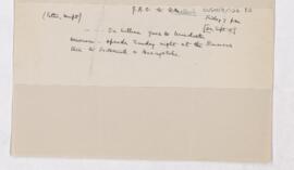 Letter to Thomas Archibald Malloch, September 20, 1918