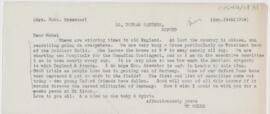 Letter to Mabel Brewster, September 4, 1914