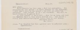 Letter to John George Adami, January 29, 1918
