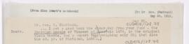 Letter to George Cheever Shattuck, May 20, 1919