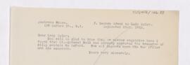 Letter to Grace Revere Osler, September 21, 1918