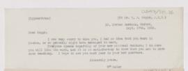 Letter to Thomas R. Boggs, September 17, 1910
