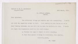 Letter to Marion Harry Spielmann, March 24, 1919