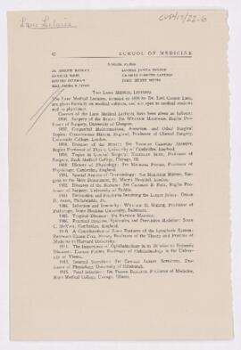 Pp. 41-44 from "Medical Lectures: School of Medicine