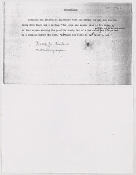 Memorandum