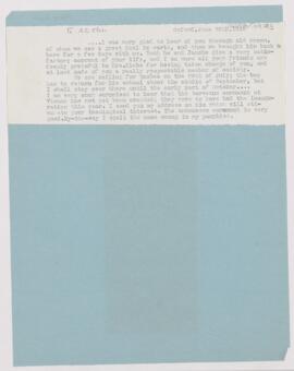 Letter to Arnold Carl Klebs, June 25, 1910