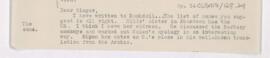 Letter to Charles Joseph Singer, April 14, 1919