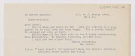 Letter to John George Adami, May 21, 1918