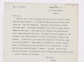 Letter to Joseph Hersey Pratt, January 28, 1917