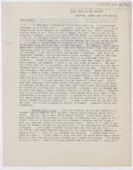 Letter to Susan Revere Chapin, September 19 & 21, 1915