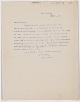 Letter to Henry Barton Jacobs