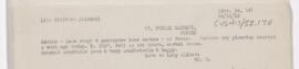 Letter to Thomas Clifford Allbutt, November 14, 1919