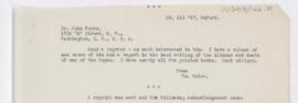 Letter to John A. Foote, March 28, 1917