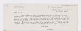 Letter to Leonard L. Mackall, August 4, 1915