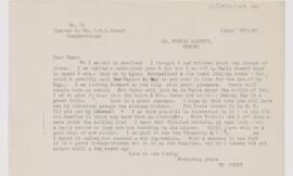 Letter to Charles Nicoll Bancker Camac, September 25, 1908