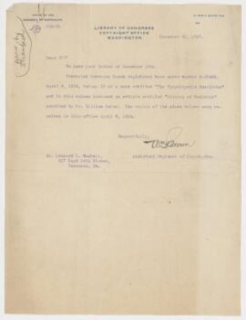 Sir William Osler’s “History of Medicine” article