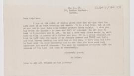 Letter to Fielding Hudson Garrison, November 19, 1917