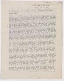 Letter to Susan Revere Chapin, February 23, 1916