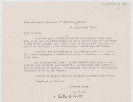 Letter to Fielding Hudson Garrison, September 28, 1914