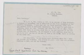 Letter to Fielding Hudson Garrison, June 27, 1918