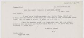 Letter to Leonard L. Mackall, December 29, 1913