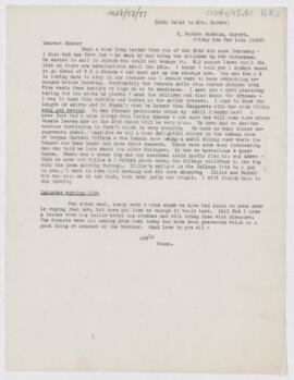 Letter to Mrs. John Revere