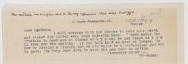 Letter to J.R. Chadwick, January 1896(?)