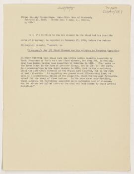 Review read by Osler before the Medico-Chirurgical Society, February 17, 1882