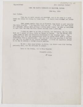 Letter to Lewellys Franklin Barker, May 15, 1912