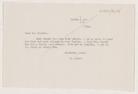 Letter to Abraham Jacobi, 1902