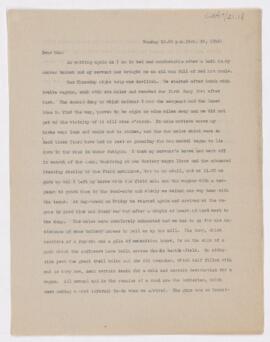 Letter to Grace Revere Osler