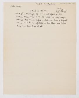Letter to Thomas Archibald Malloch, December 16, 1917