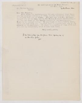 Letter to Fredric Johnson, December 3, 1912