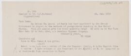 Letter to Charles Nicoll Bancker Camac, January 24, 1914