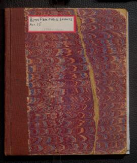 Diary of Ruth Penfield Inglis