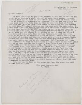 Letter to Charlotte Osler, July 6, 1900(?)