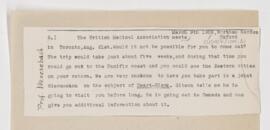 Letter to Karl Friedrich Wenckebach, March 9, 1906