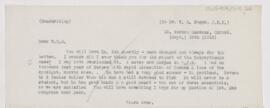Letter to Thomas R. Boggs, September 12, 1912