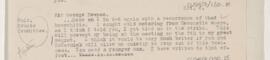Letter to George Newman, October 6, 1919